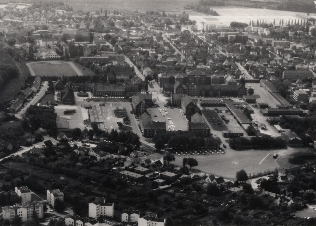 Luftbild Kaserne Donnerschwee; © Stadtmuseum Oldenburg Luftbild Kaserne Donnerschwee, © Stadtmuseum Oldenburg