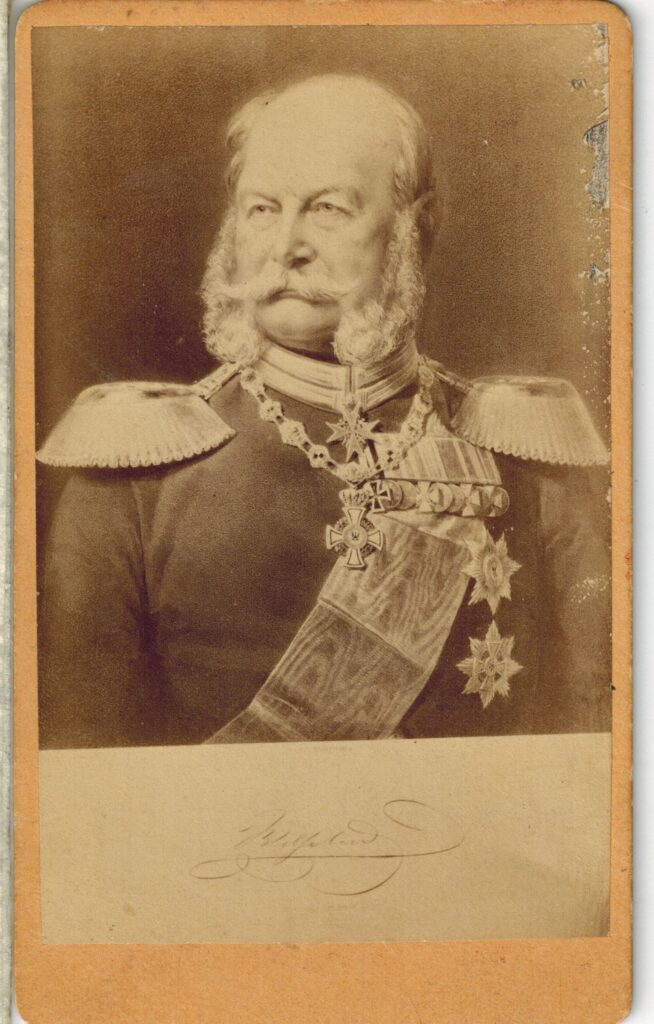 Kaiser Wilhelm I.; © Stadtmuseum Oldenburg Historische Fotografie von Kaiser Wilhelm I.; © Stadtmuseum Oldenburg