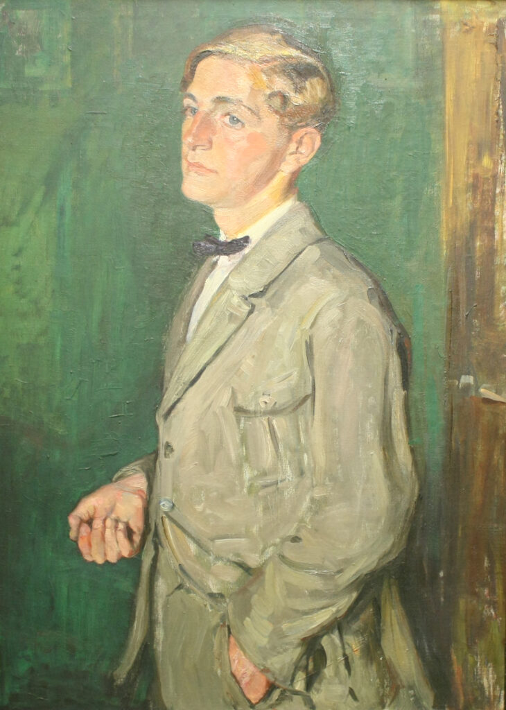 Porträt von Andreas Ranke, das die Malerin Marie Stein Ranke zeigt, © Stadtmuseum Oldenburg