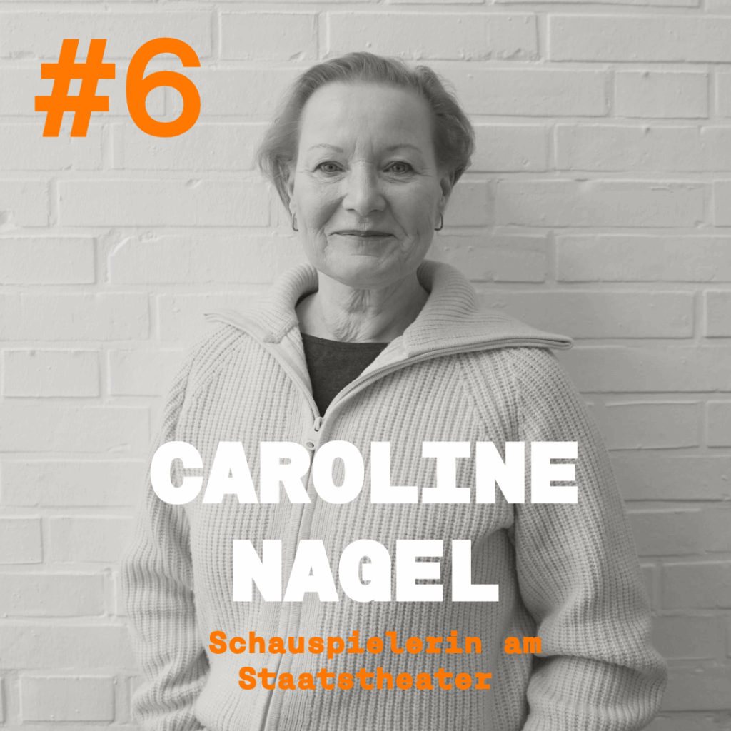 Titelbild Staffel 2, Folge 6 mit Caroline Nagel, © Stadtmuseum Oldenburg Titelbild mit Schauspielerin Caroline Nagel, schwarzweiß, © Stadtmuseum Oldenburg