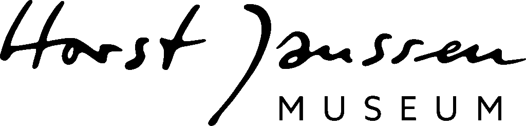 Logo des Horst Janssen Museums mit handschriftlichem Schriftzug und Großbuchstaben