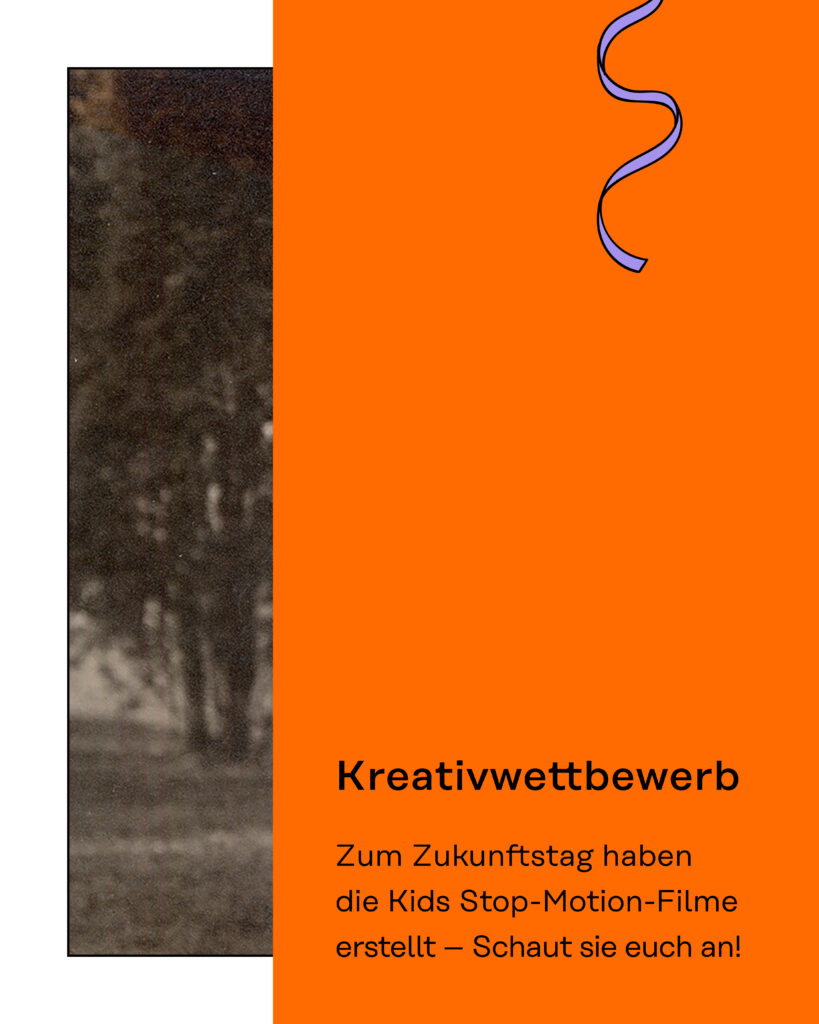 Anlässlich Theodor Francksens 150. Geburtstag fand ein Kreativwettbewerb im Rahmen des Zukunftstags statt. Die Kinder gestalteten einen Stop-Motion-Film, © Realog Design