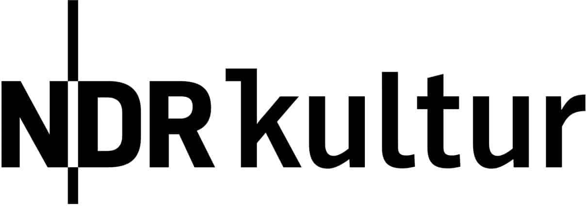 Ndrkultur,1c,pos Logo von NDR Kultur mit dem Schriftzug 'NDR kultur' in serifenloser Schrift