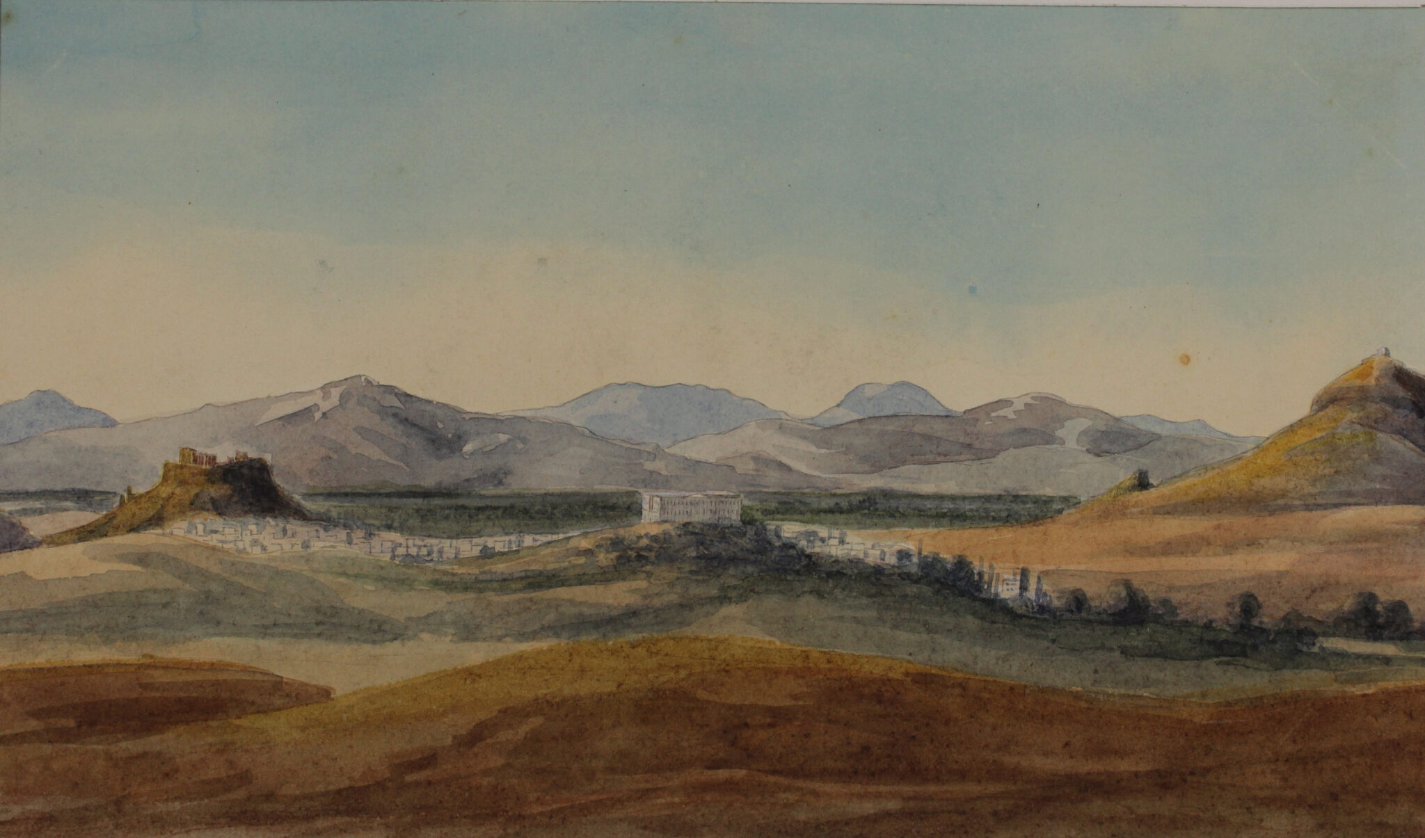 Eine Seite aus dem Skizzenbuch Dalwigks © Stadtmuseum Oldenburg Eine Seite aus dem Skizzenbuch Dalwigks © Stadtmuseum Oldenburg