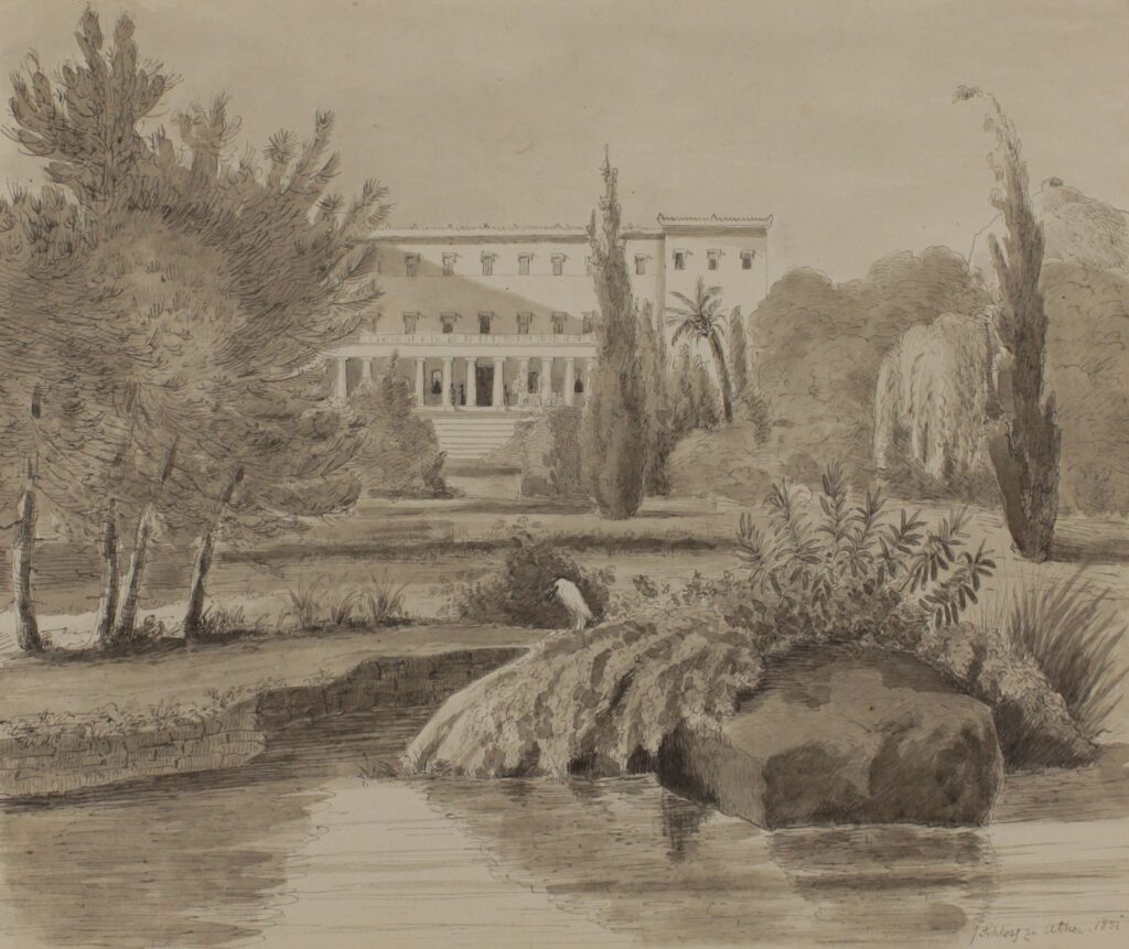Skizzenbuch Dalwigk, Schlosspark Athen © Stadtmuseum Oldenburg Skizzenbuch Dalwigk, Schlosspark Athen © Stadtmuseum Oldenburg Skizzenbuch Dalwigk, Schlosspark Athen © Stadtmuseum Oldenburg Skizzenbuch Dalwigk, Schlosspark Athen © Stadtmuseum Oldenburg