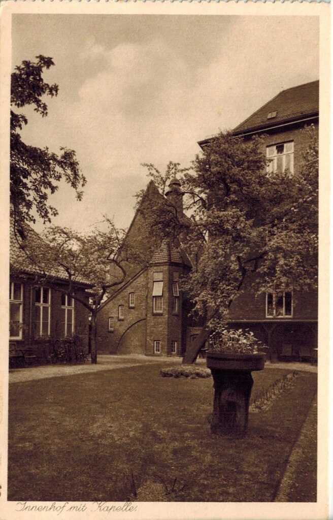 Ansicht des kleinen Innenhofs, © Stadtmuseum Oldenburg.