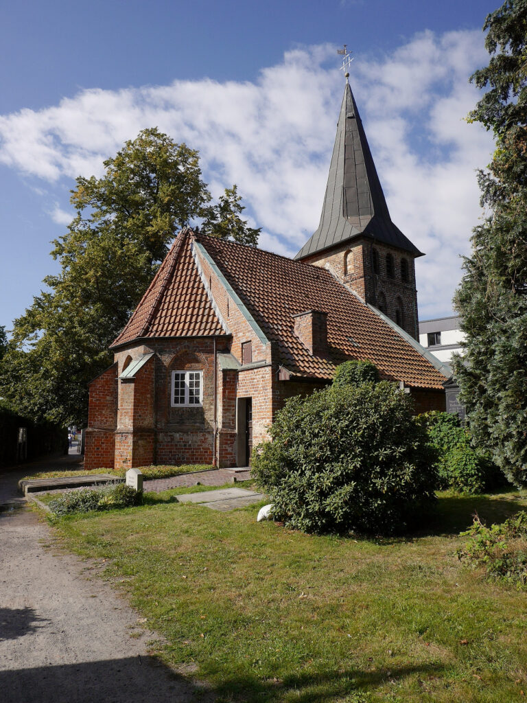 Blick auf die Gertrudenkapelle, 2025, © Stadtmuseum Oldenburg/Marisa Komsthöft Blick auf die Gertrudenkapelle, 2025, © Stadtmuseum Oldenburg/Marisa Komsthöft