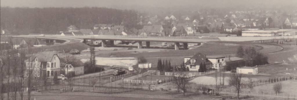 Das Westkreuz im Jahr 1972.