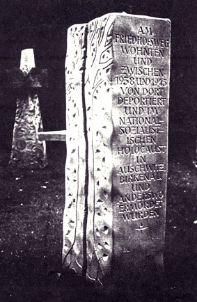 Abb.2.Gedenkstein Gedenkstein, ohne Datum.