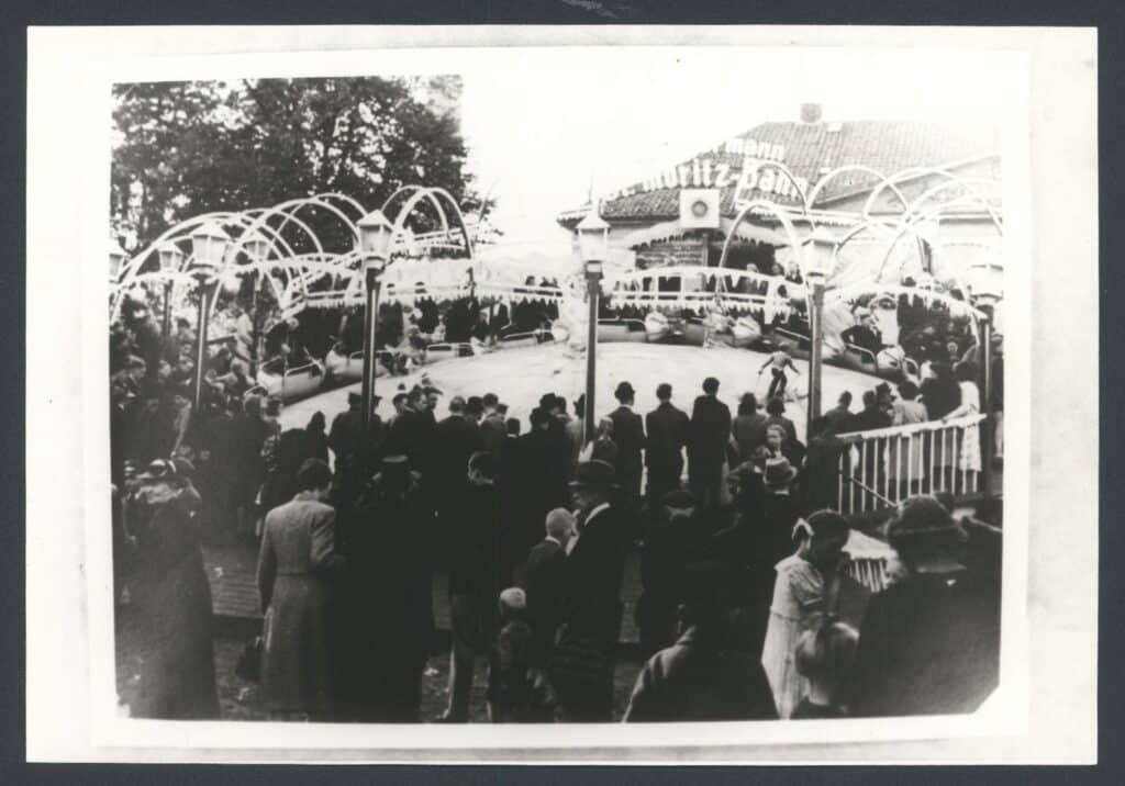 Vespermanns St. Moritz Bahn, 1930.