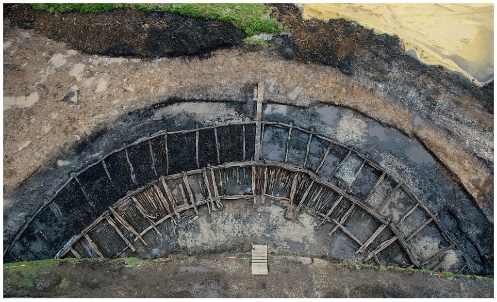 Abb.4 Ausgrabungsstätte Heidenwall, 2007.