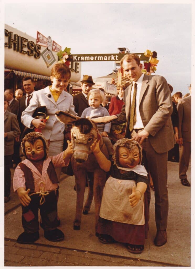 Mecki und Esel, 1967.