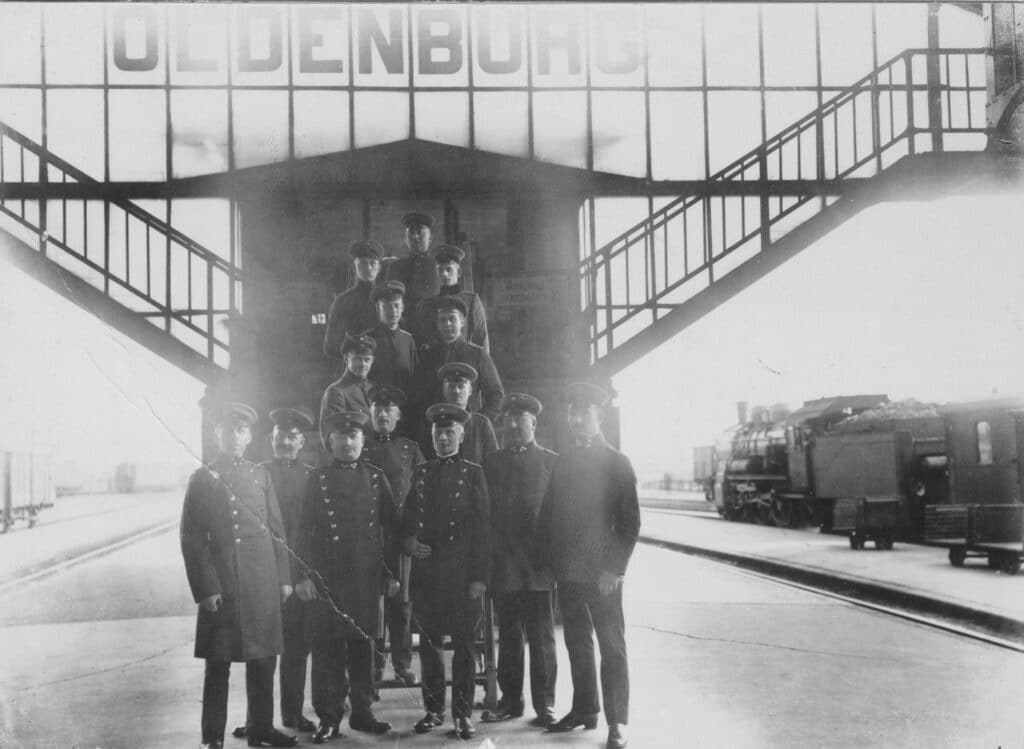 Fahrdienstleiter Bahnhof Oldenburg 1925-1926.