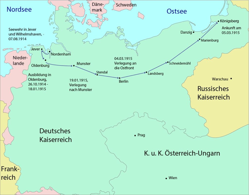 Feldpost Deutsches Reich 8 © Stadtmuseum Oldenburg