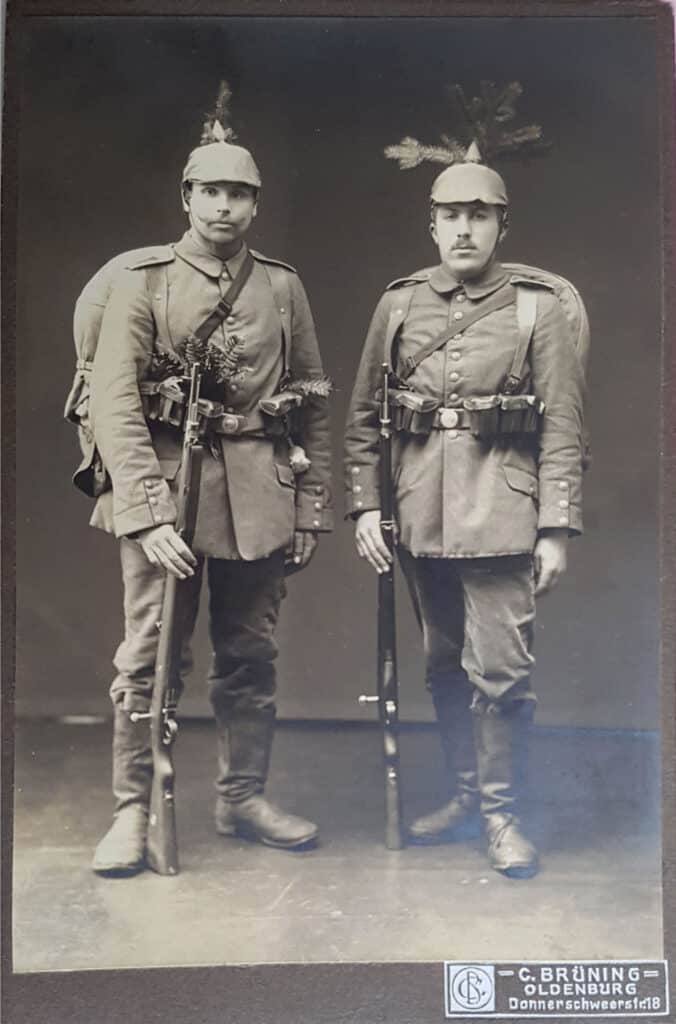 Feldpost Karl Bulling Mit Kamerad 1 © Stadtmuseum Oldenburg
