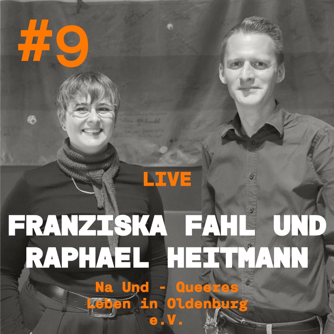 Podcast Franziska & Rafael Spotify Titelbild Staffel 2, Folge 9 mit Franziska Fahl und Raphael Heitmann, © Stadtmuseum Oldenburg
