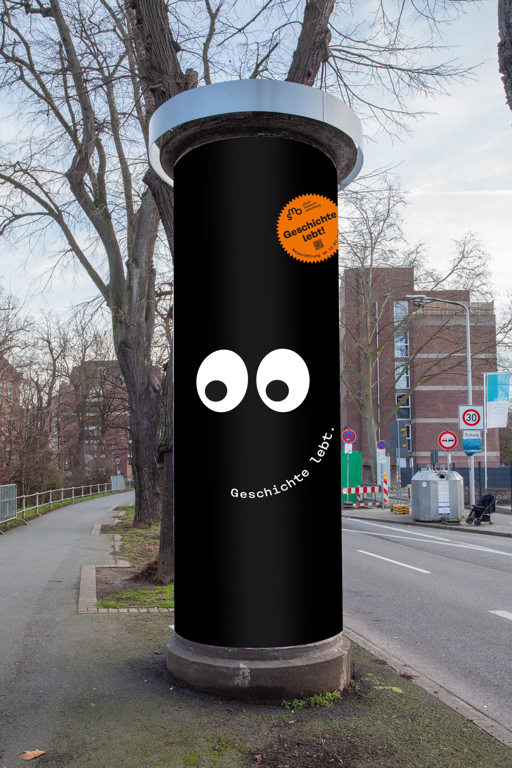 Litfaßsäule Smo