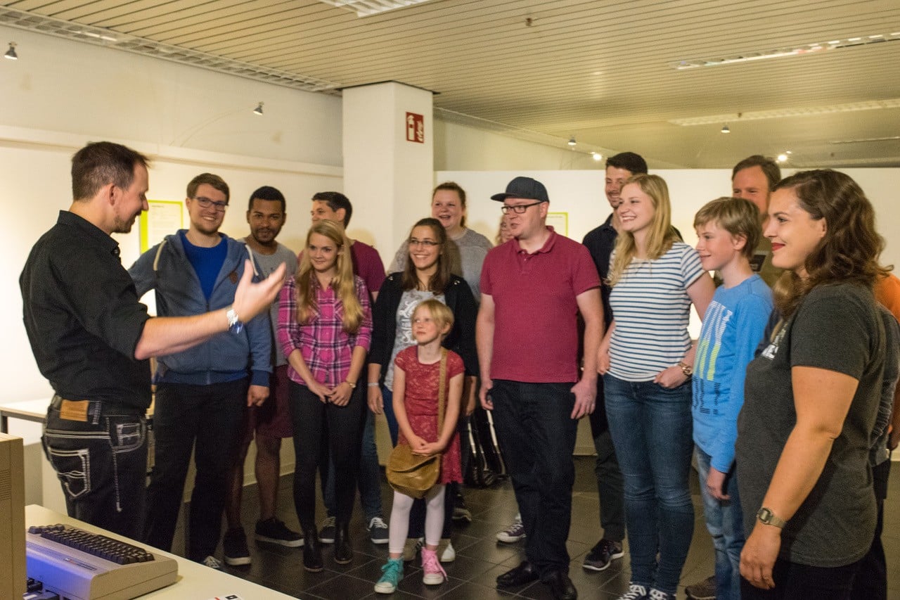 OCM Führung Durch Die Dauerausstellung „Heimcomputer Und Arcade Automaten Der 70er Und 80er Jahre“, Copyright T. Schicke, OCM